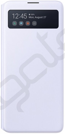 Samsung Galaxy Note 10 Lite Smart View Cover Flip Tok (Feh�r)